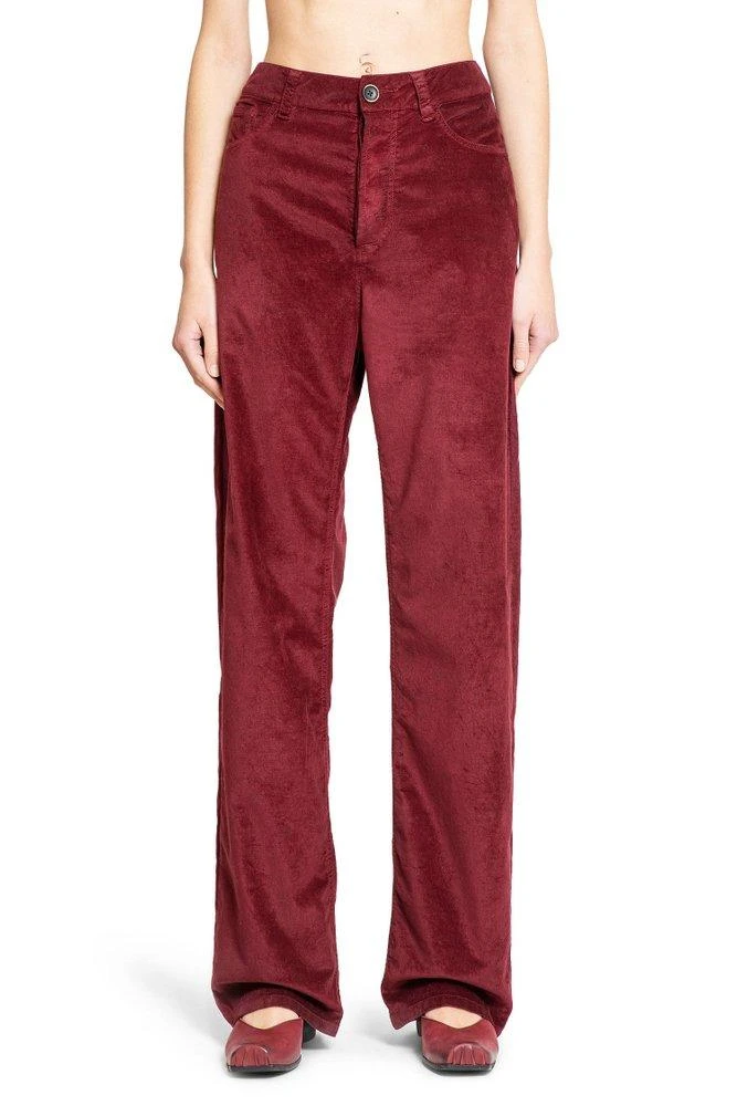 Uma Wang Uma Wang Velvet Straight Leg Pants 1