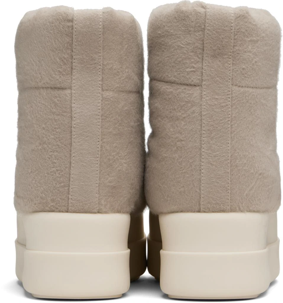 Rick Owens Taupe Concordians Mega Bumper Low Lunar Boots 2