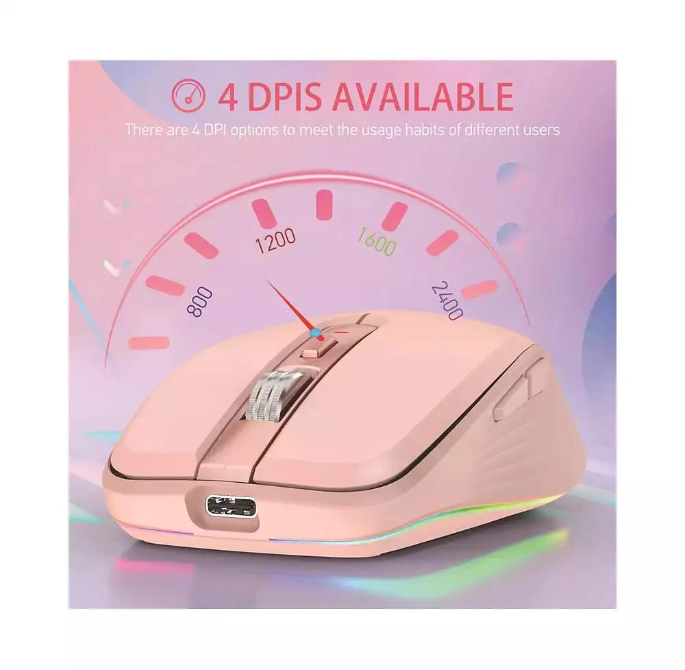 risokeys Dual Mode Wireless Mouse 3