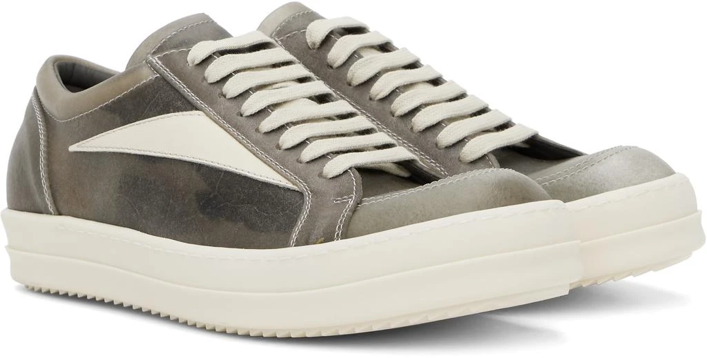 Rick Owens Gray Hollywood Vintage Sneaks Sneakers 4