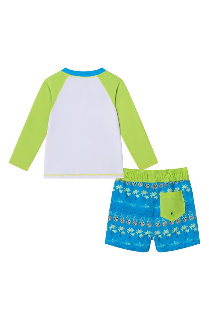 Andy & Evan Long Sleeve Rashguard & Swim Trunks Set