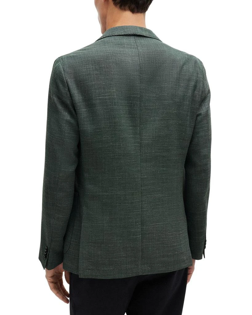 Hugo Boss Hanry Stretch Hopsack Unstructured Slim Fit Sport Coat 3