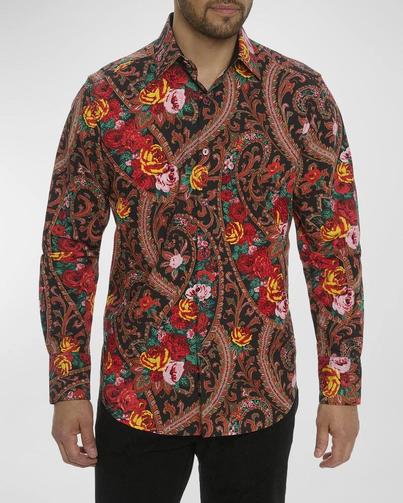 Robert Graham Men's Kabuki Cotton Sport Shirt 4