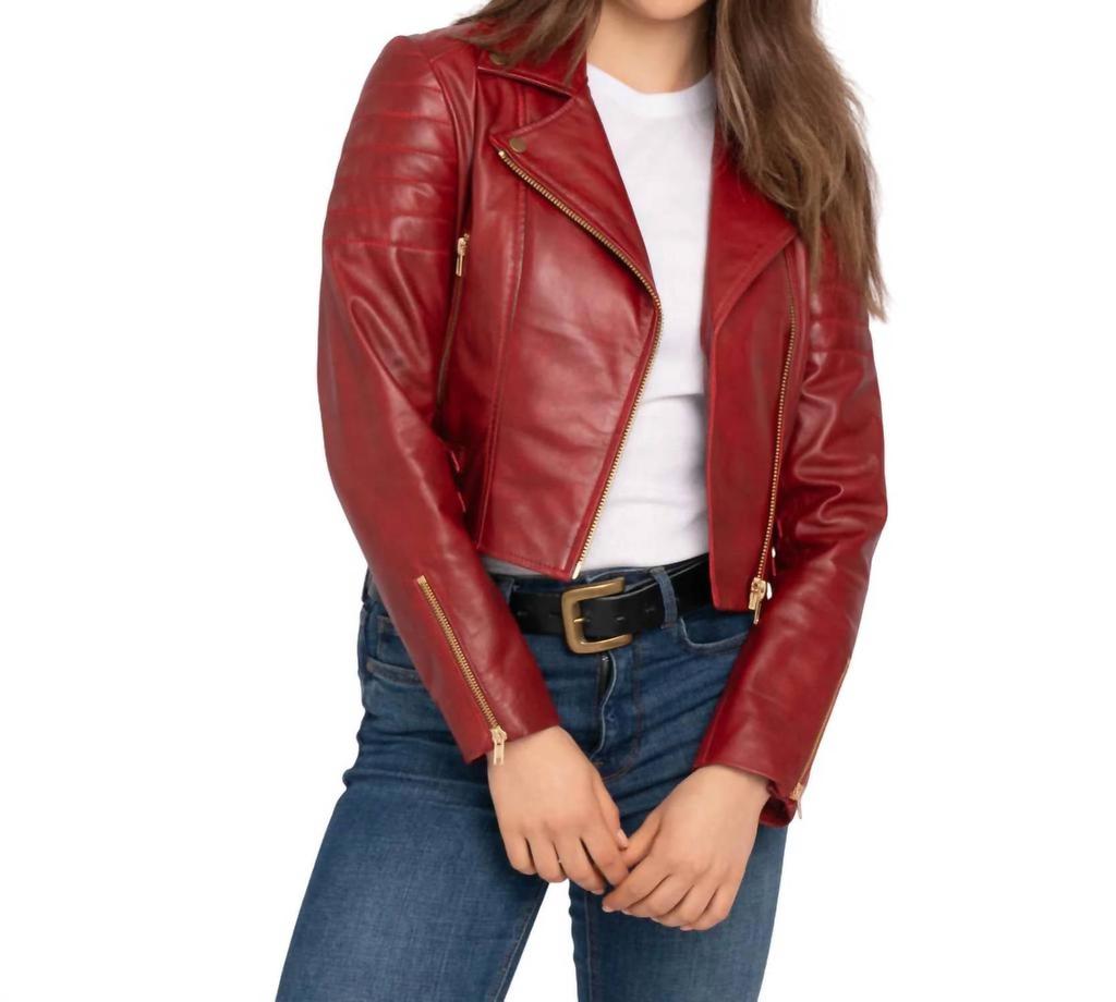 Amsterdam Heritage Amsterdam Heritage - Eureka Leather Biker Jacket