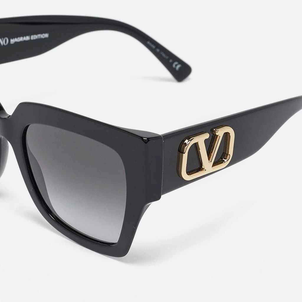 Valentino Black Gradient VA 4082 Vlogo Square Sunglasses  display picture 1