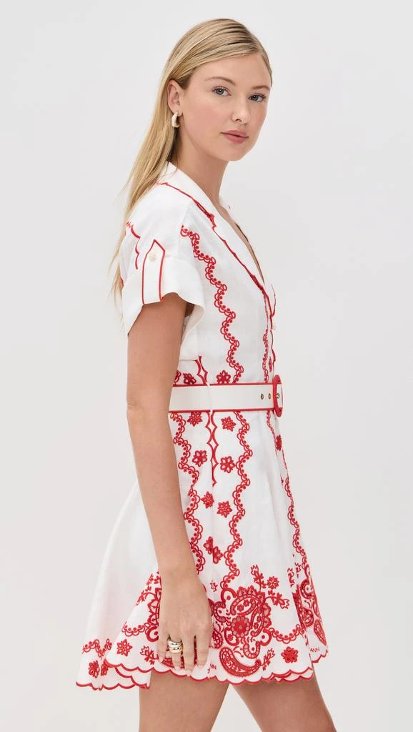 Zimmermann Lucky Embroidered Mini Dress 3