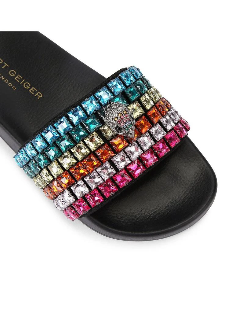 Kurt Geiger Women's Meena Eagle Jewel Sandals 4