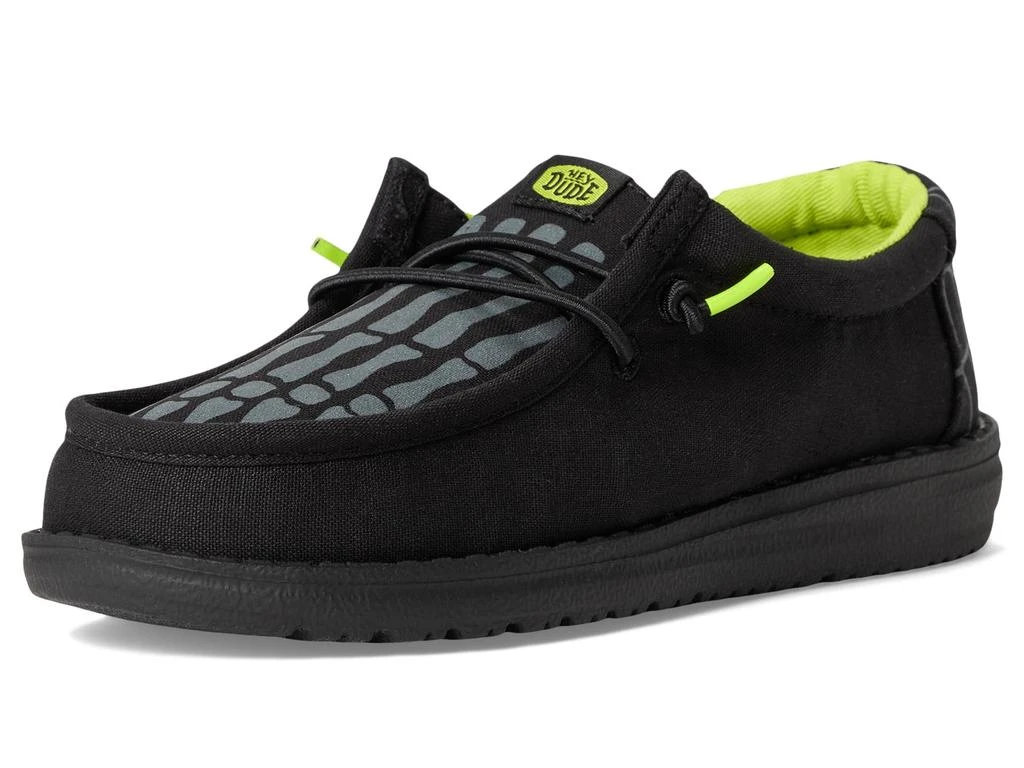 Hey Dude Kids Wally Y Skeleton Feet (Little Kid/Big Kid) 7