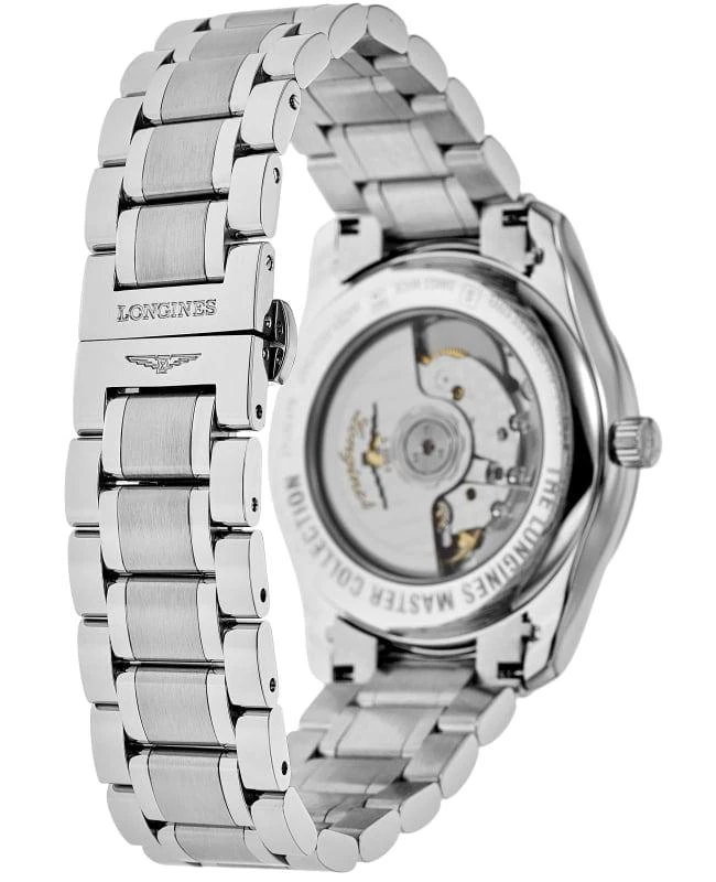 Longines Longines Master Collection Moonphase Automatic Black Diamond Dial Stainless Steel Men's Watch L2.909.4.57.6 4