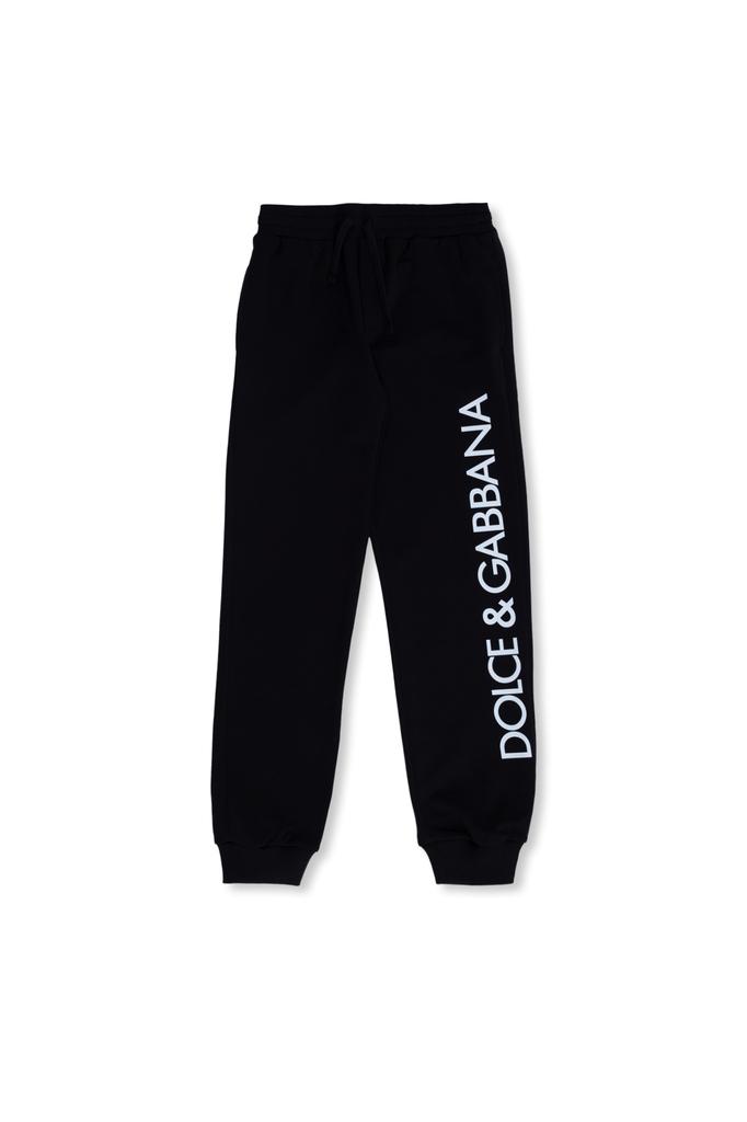 Dolce & Gabbana SWEATPANTS WITH LOGO ロゴ スウェットパンツ Dolce & Gabbana Logo-printed sweatpants - Joggers - BeyondStyle