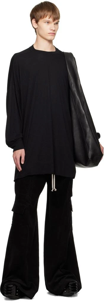 Rick Owens Black Concordians Tommy LS T-shirt 4