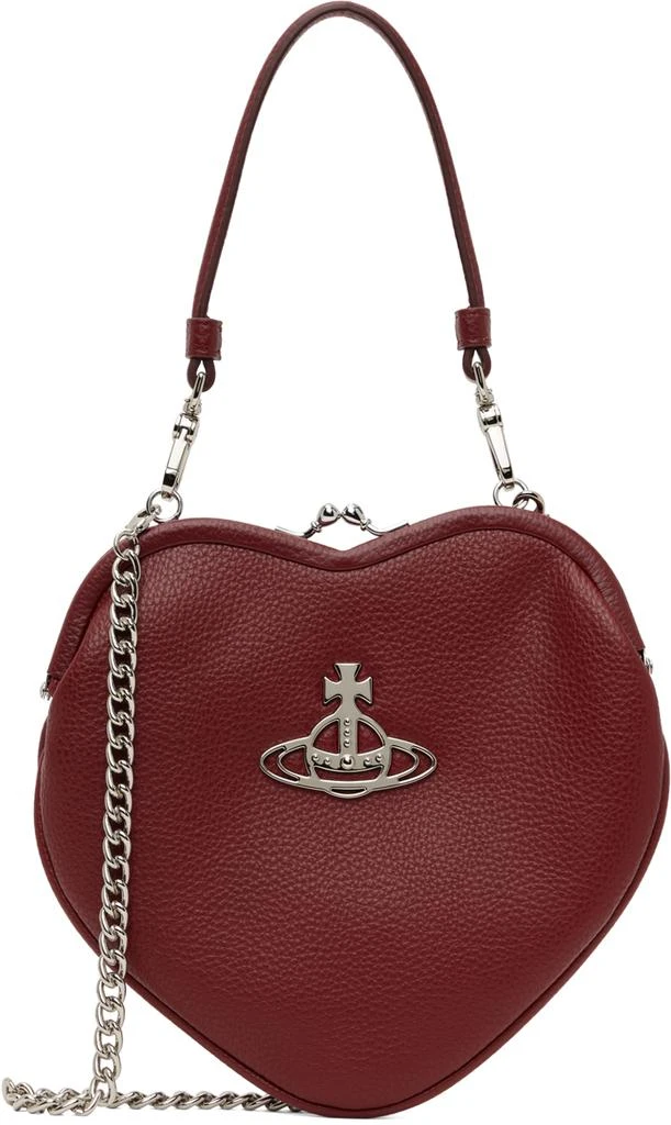 Vivienne Westwood Red Belle Heart Frame Bag 1