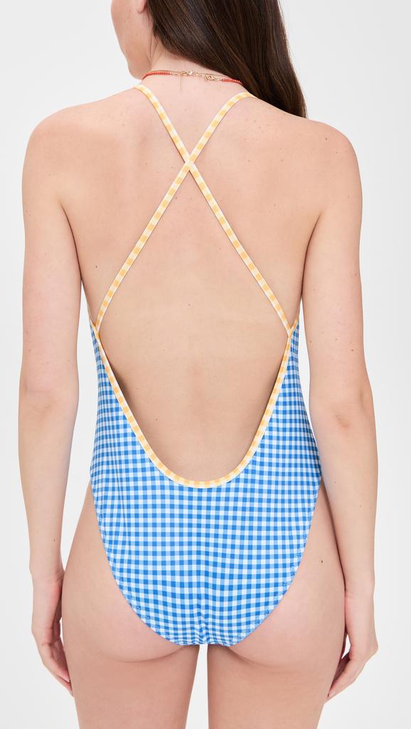 CAROLINE CONSTAS Gillian Keyhole One Piece