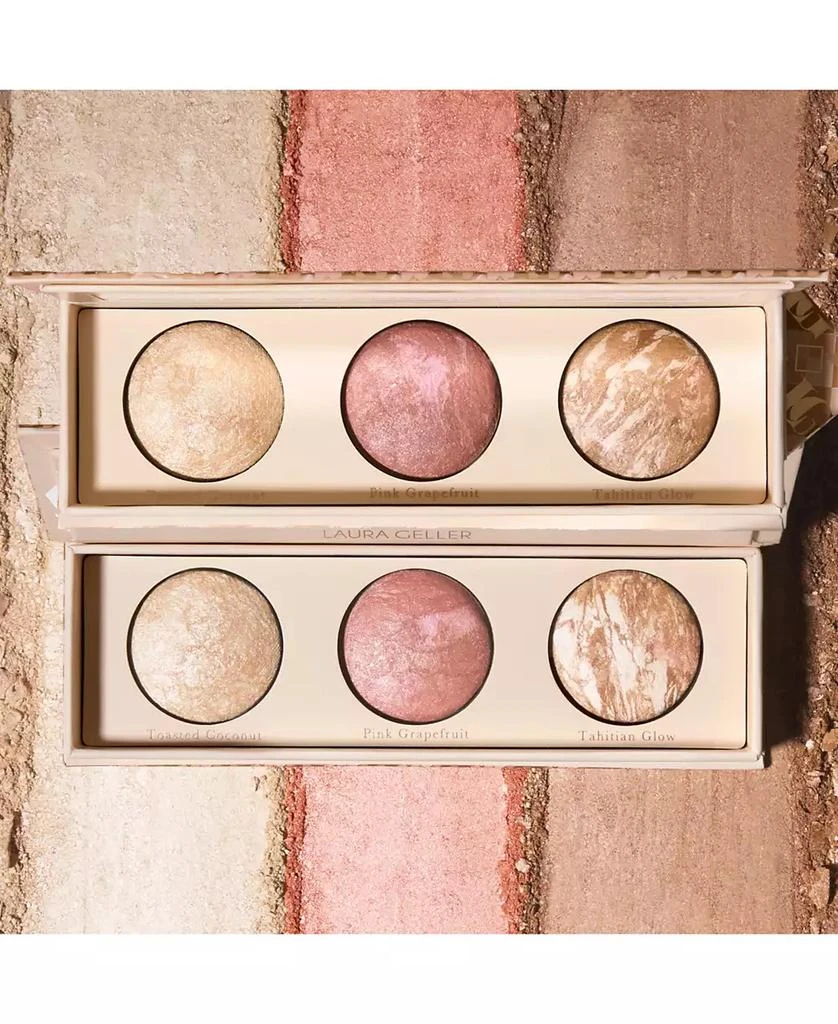 Laura Geller Geller's Greatest Lift-N-Glow Baked Face Trio 7
