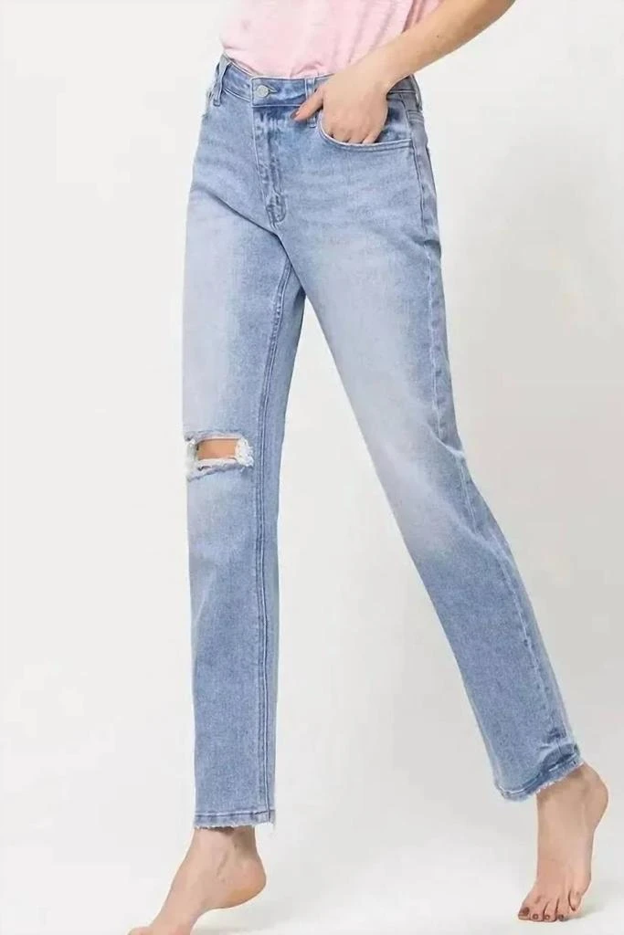FLYING MONKEY Flying Monkey - High Rise Stretch Boyfriend Jeans 2