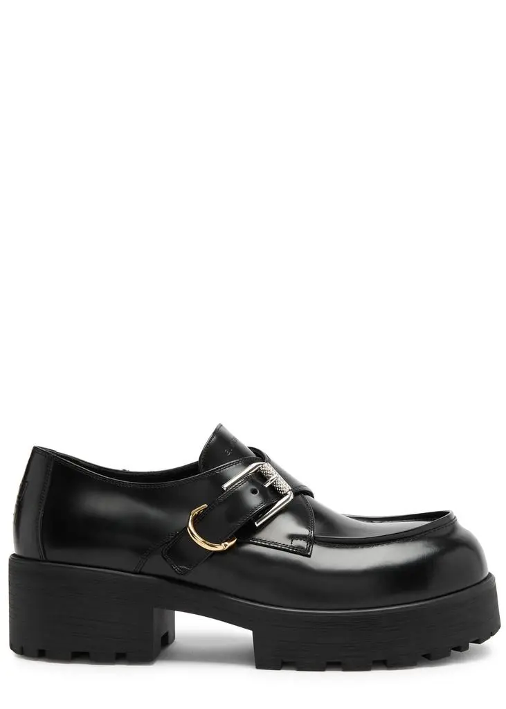 Givenchy Voyou Monk 50 leather loafers 1