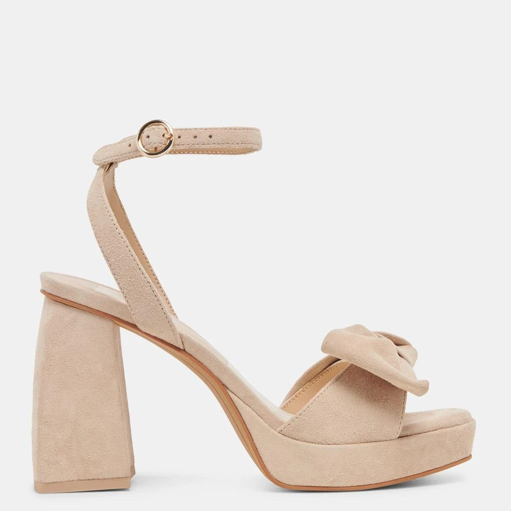 Dolce Vita Pacie Heels Camel Suede 1
