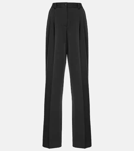 Dolce 
Gabbana Wool and silk wide-leg pants 1