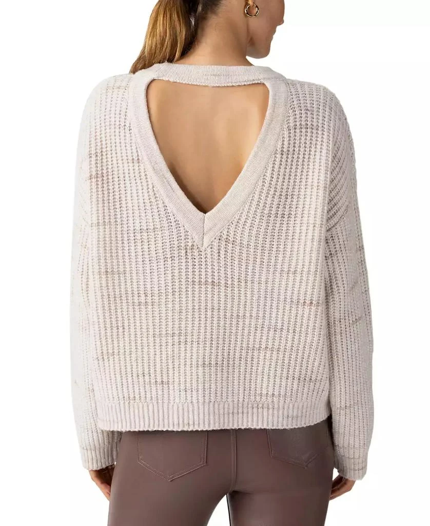 Sanctuary Women's V-Back Cutout Sweater 2