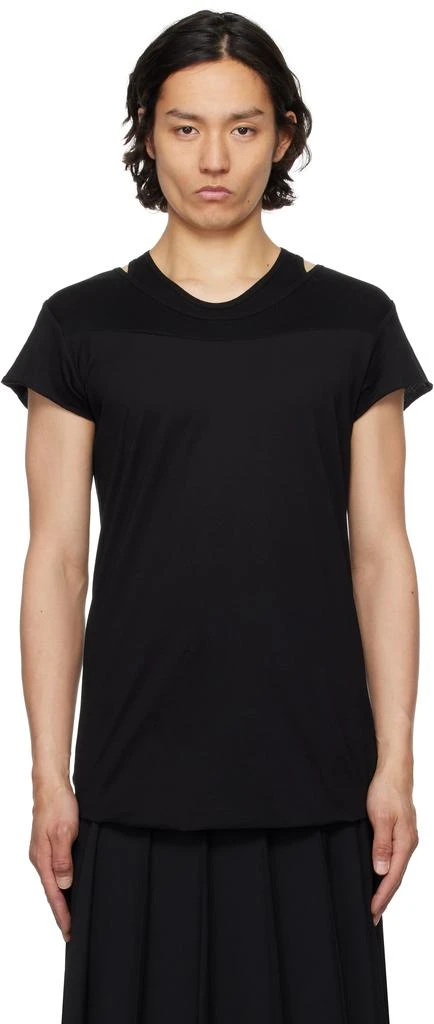 Julius Black Layered HS T-shirt 1