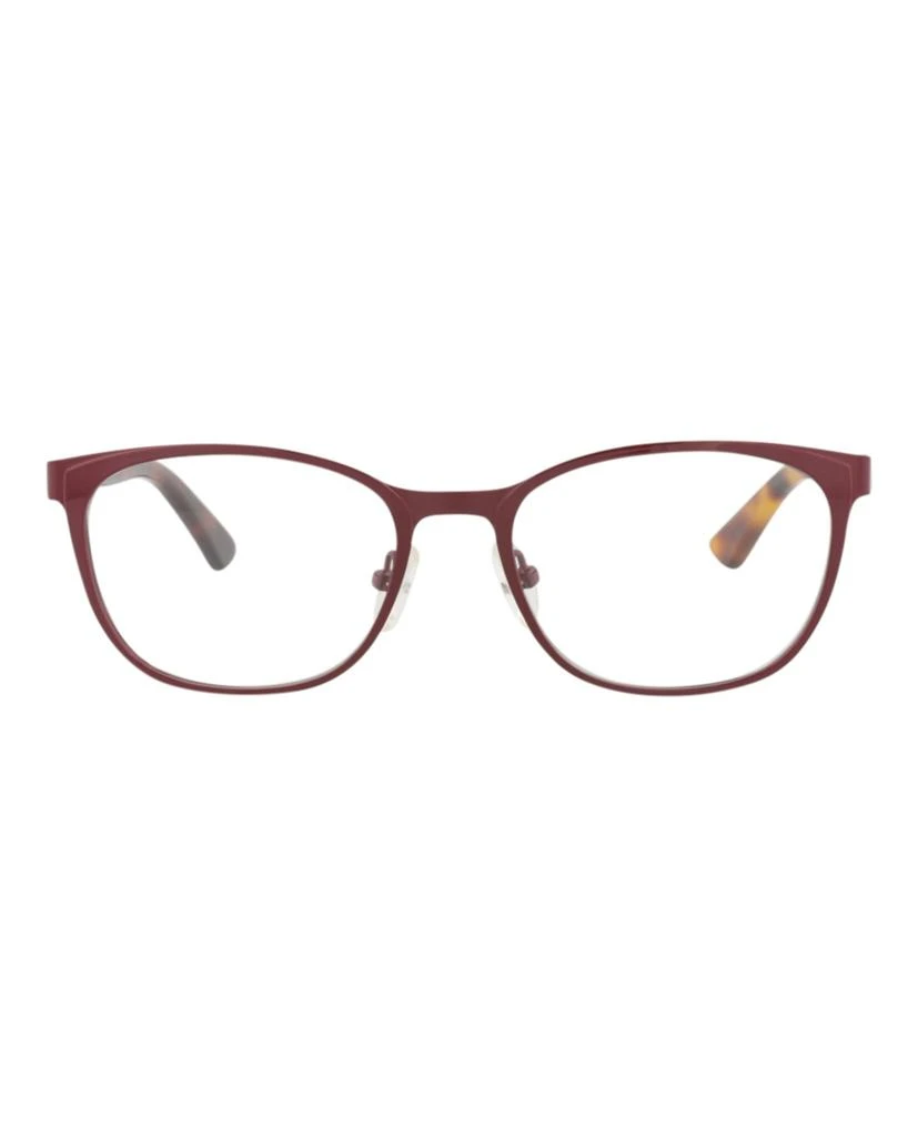 Alexander McQueen Square-Frame Metal Optical Frames 1