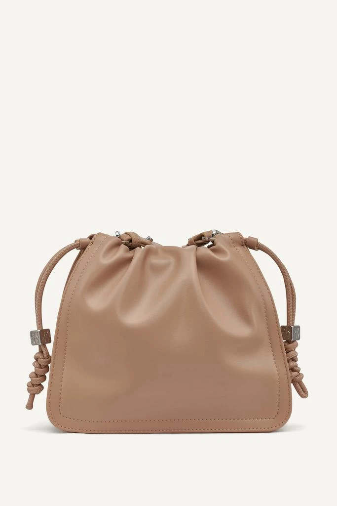DKNY HALLE LOGO DRAWSTRING CROSSBODY BAG 4