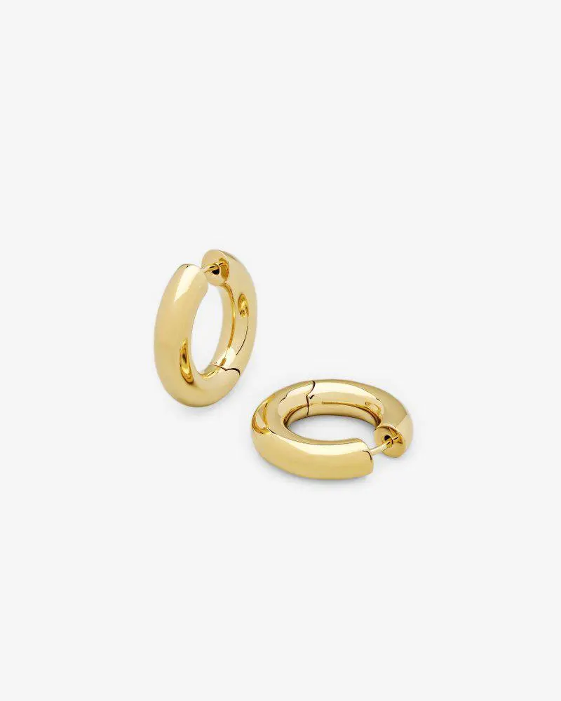 Tom Wood Tom Wood Chunky Medium Hoop Earrings