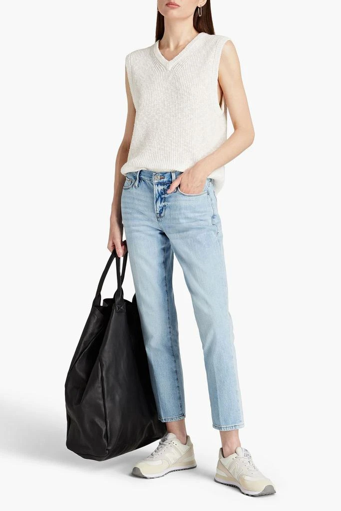 FRAME Le Nouveau mid-rise straight-leg jeans 2
