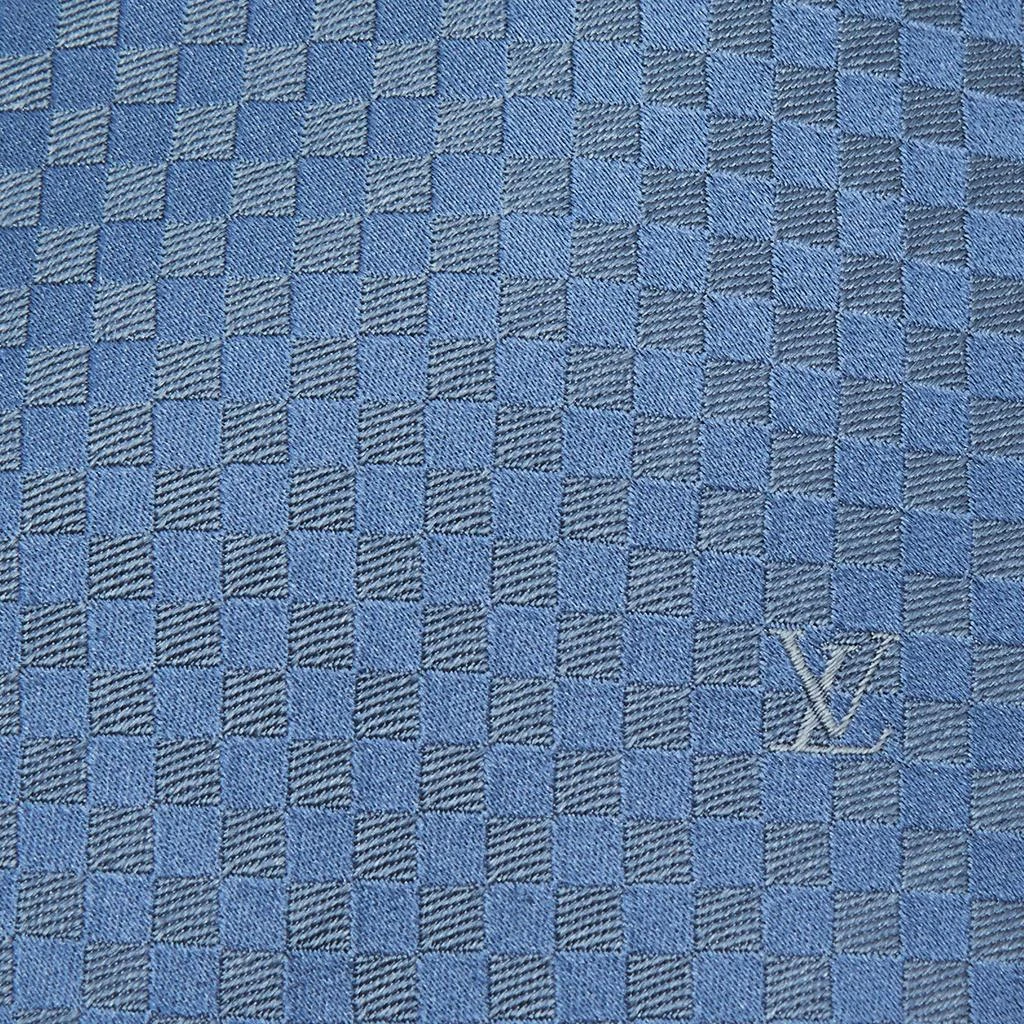 Louis Vuitton Louis Vuitton Blue Silk Damier Classic Tie 2