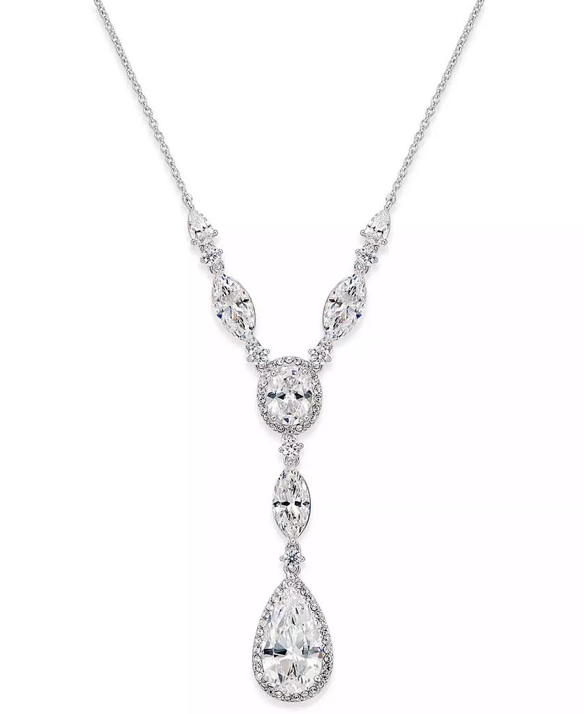 Givenchy Pear-Shape Crystal Lariat Necklace, 16