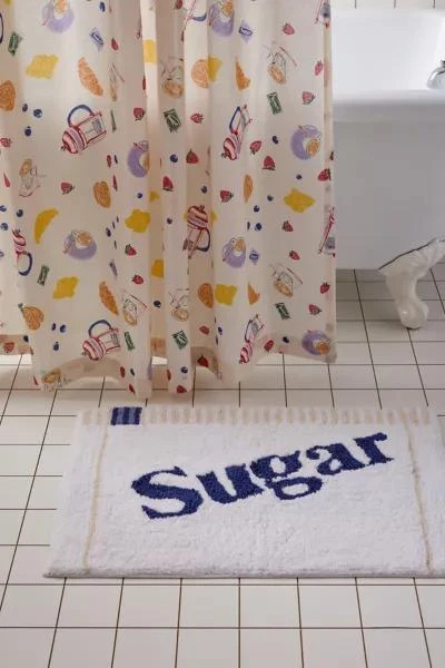 Urban Outfitters Sugar Packet Plush Tufted Bath Mat 1