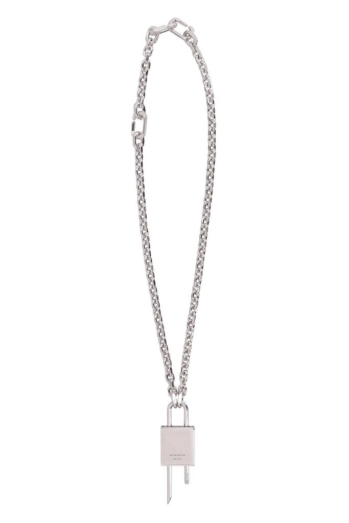 Givenchy LOCK NECKLACE WITH 4G PADLOCK 2