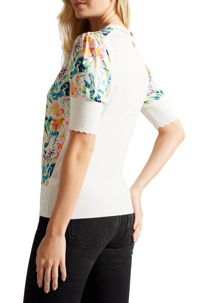 Ted Baker London Magnolia Puff Sleeve Top 2