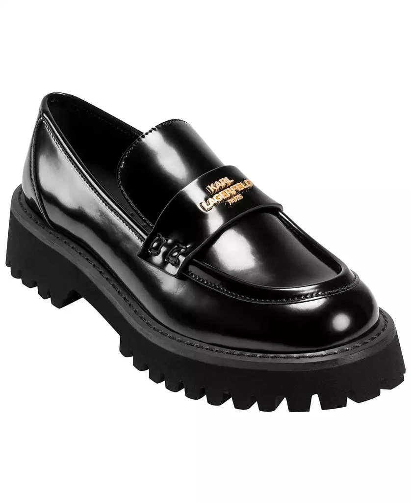 Karl Lagerfeld Paris new Loafer (Black Leather) 10M KARL LAGERFELD PARIS Women main image 2