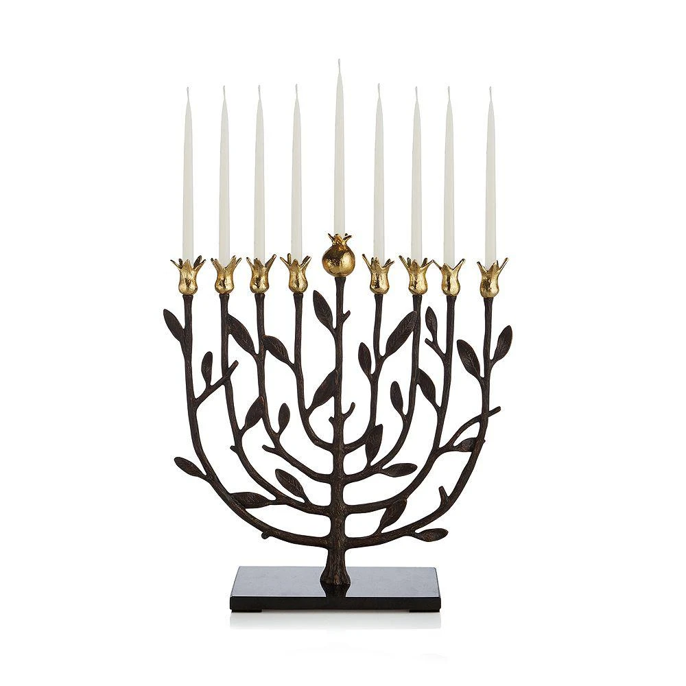 Michael Aram Pomegranate Kosher Menorah 1