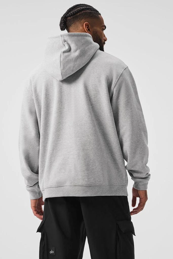 Alo Renown Heavy Weight Hoodie - Athletic Heather Grey 2