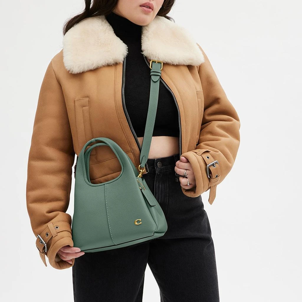 Coach Lana Leather Shoulder Bag 1