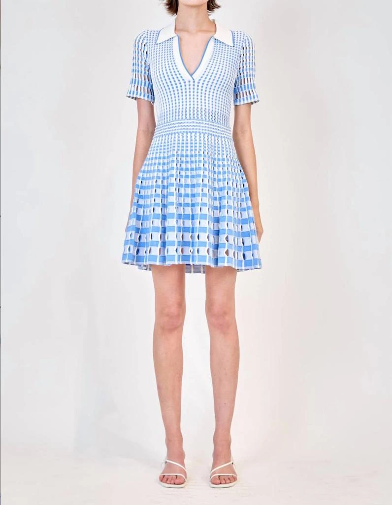 SIMKHAI Simkhai - Tovi Polo Mini Dress 1