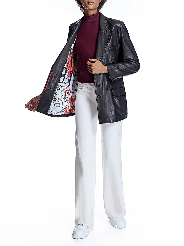 Maximilian 30 in Leather Blazer 6