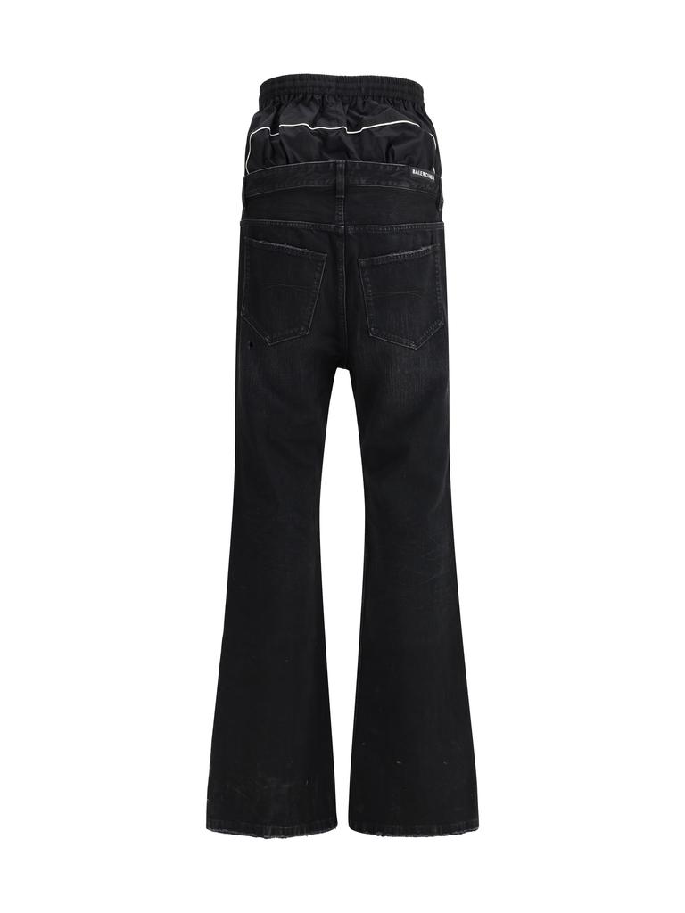 Balenciaga Layered Jeans