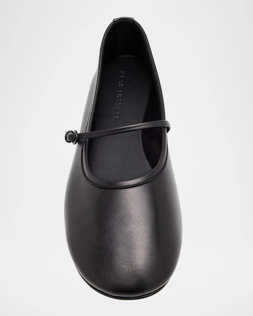 Dear Frances Winter Leather Mary Jane Ballerina Flats 6