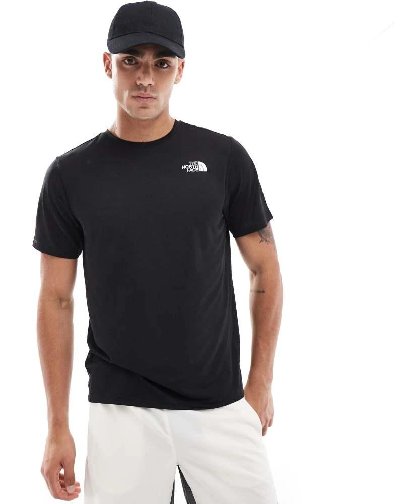 The North Face The North Face Training 24/7 logo t-shirt in black 1
