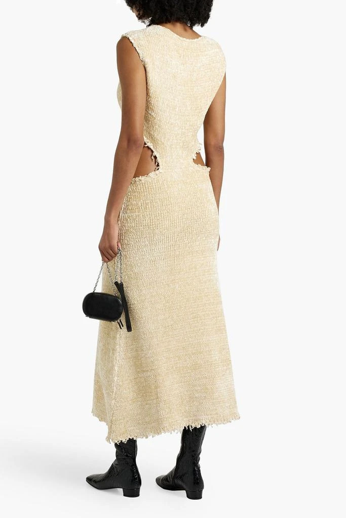 Shop Cutout frayed silk and cotton-blend midi dress on Sale at BeyondStyle   Get 85% Off Cutout frayed silk and cotton-blend midi dress with  Limited-Time Flash Deals, Exclusive Discounts, and Special Offers.