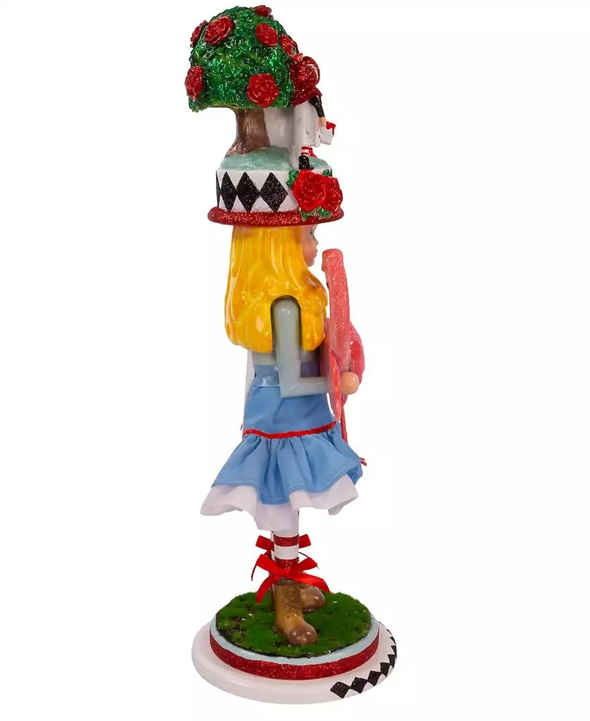 Kurt Adler 19" Hollywood Alice with Flamingo Nutcracker 5