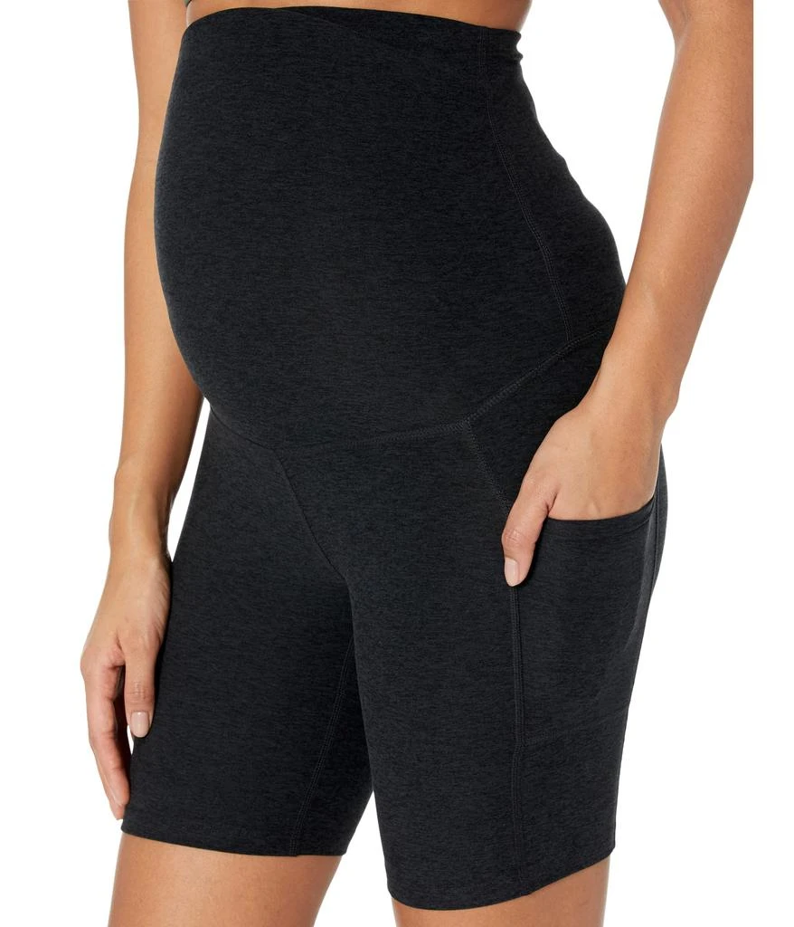 Beyond yoga Spacedye Team Pockets Maternity Bike Shorts 3
