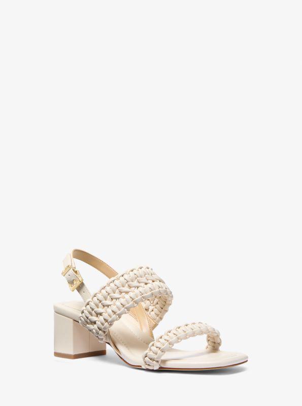 undefined Audrina Woven Block Heel Sandal
