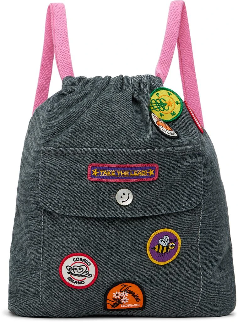 CORMIO Kids Blue Badge Backpack