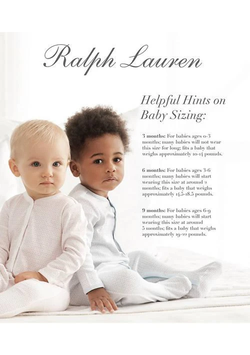 Ralph Lauren Lauren Childrenswear Floral Print Cotton Blanket 4