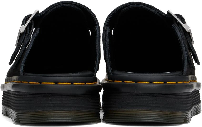 Dr. Martens Black ZebZag Mules 2