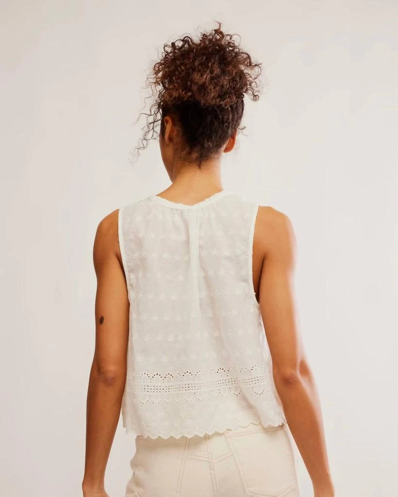 Free People Free People - Marina Eyelet Tank Top 2